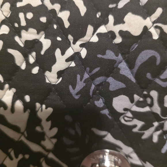 Vera Bradley Hipster Crossbody Bag - "Paisley Noir" Quilted Cotton Fall 2013 - Picture 7 of 8